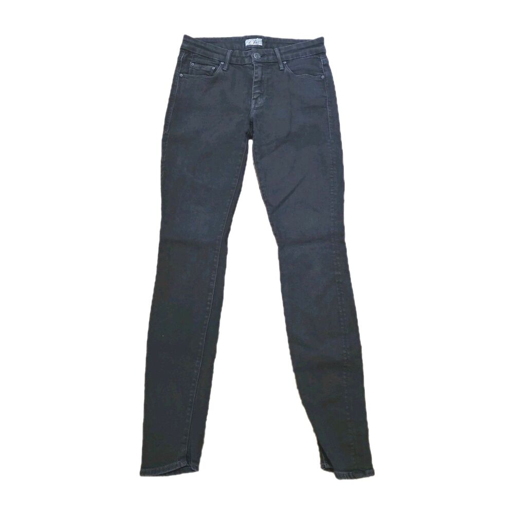 Mother Womens The Looker A Model Spy Black Skinny Stretch Denim Jeans Sz 26